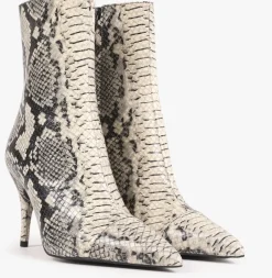 beige bronx enkellaarsjes aly-cia 34275