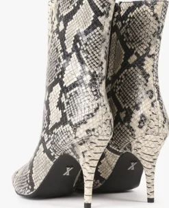 beige bronx enkellaarsjes aly-cia 34275