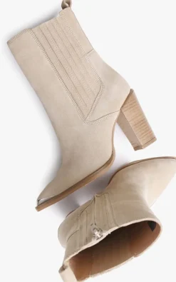beige bronx enkellaarsjes new-americana 34322