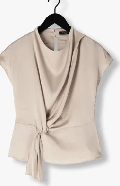 beige bruuns bazaar top tinja blouse