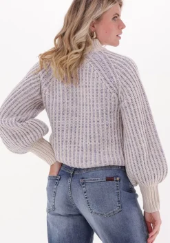 beige bruuns bazaar trui larchie millie knit