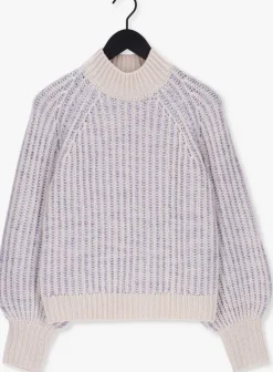 beige bruuns bazaar trui larchie millie knit