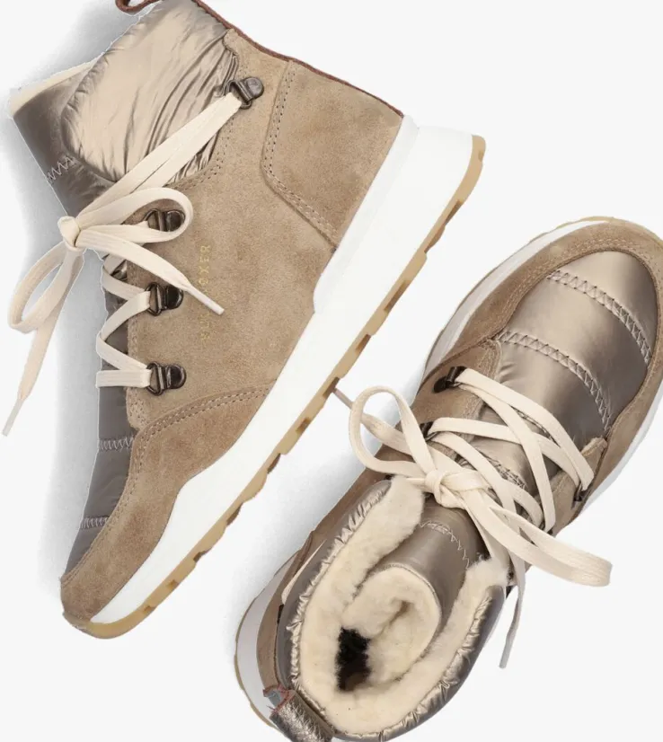 beige bullboxer enkelboots aex503