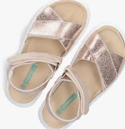 beige bunniesjr platte sandalen beau beach