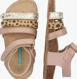 beige bunniesjr platte sandalen babs beach