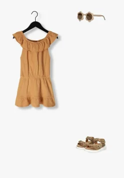 beige bunniesjr platte sandalen bregje beach