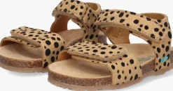 beige bunniesjr platte sandalen bimi beach