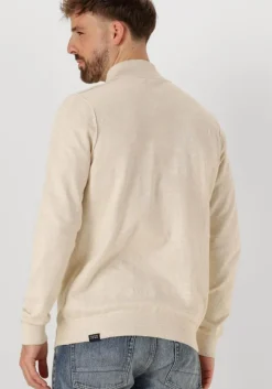 beige butcher of blue trui lt clifden half zip