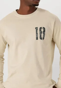 beige butcher of blue t-shirt army 18 bob loose tee ls