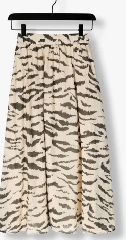beige by-bar maxirok juta zebra skirt