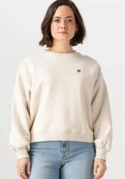 beige by-bar sweater bibi logo sweater
