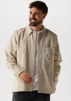 beige calvin klein overshirt corduroy overshirt