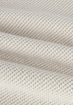 beige calvin klein sweater monologo badge sweater