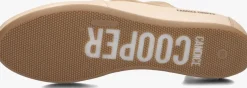 beige candice cooper lage sneakers rock s