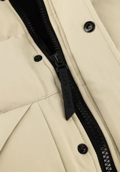 beige cars jeans gewatteerde jas camden