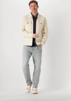 beige cast iron jack zip jacket interlock sweat