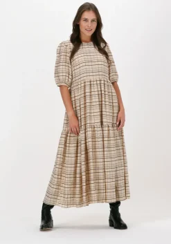 beige catwalk junkie maxi jurk dr glow