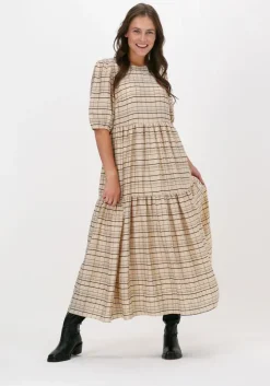 beige catwalk junkie maxi jurk dr glow