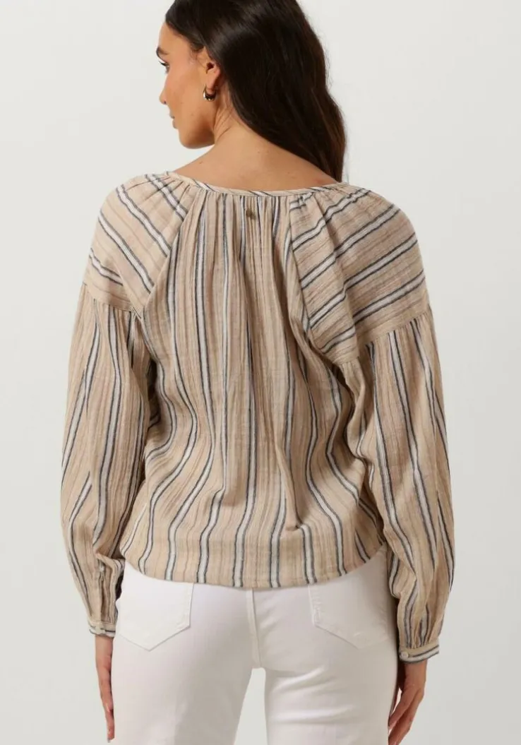 beige circle of trust blouses junni blouse