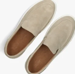 beige clay instappers shn2311