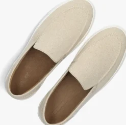 beige clay instappers shn2311