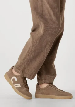 beige clay lage sneakers cl124h521