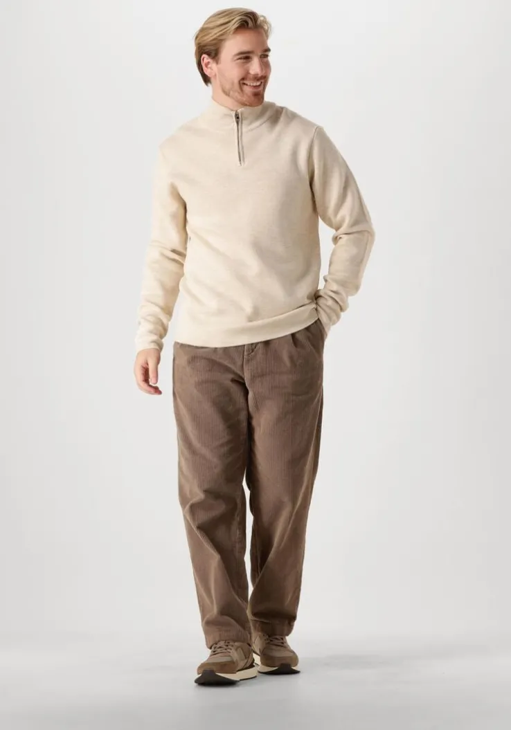 beige clay lage sneakers 13833