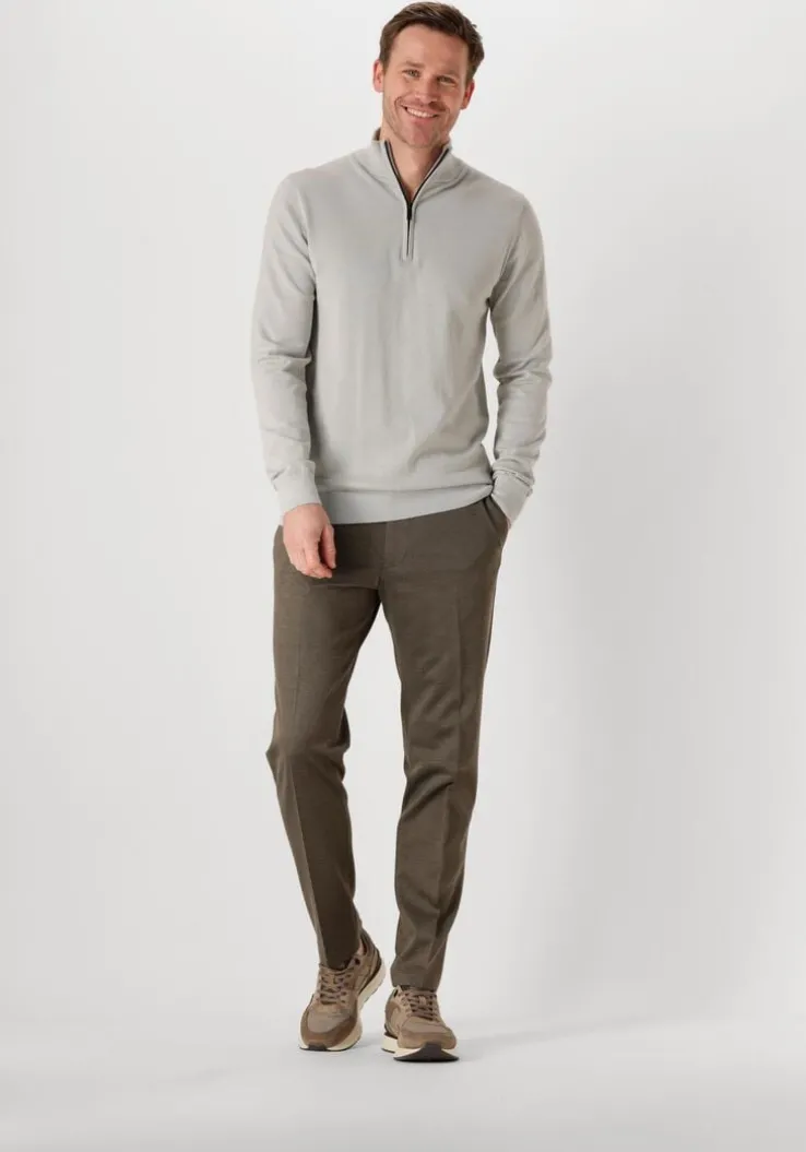 beige clay lage sneakers 13833