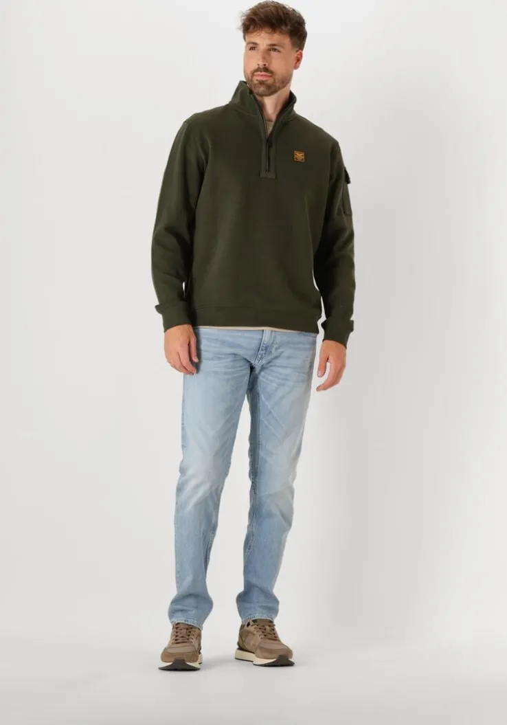 beige clay lage sneakers 13833