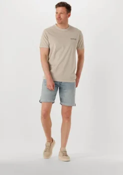 beige clay lage sneakers enzo