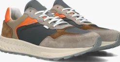 beige clay lage sneakers 13655