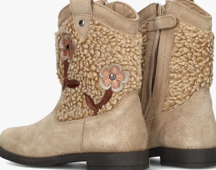 beige clic! cowboylaarzen 21102