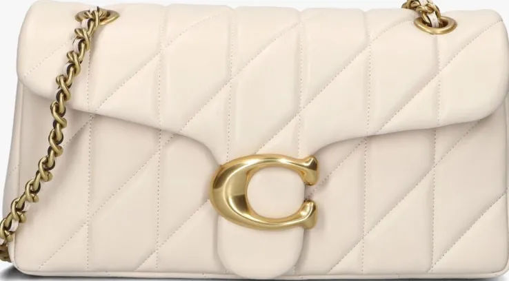 beige coach schoudertas tabby 26 1