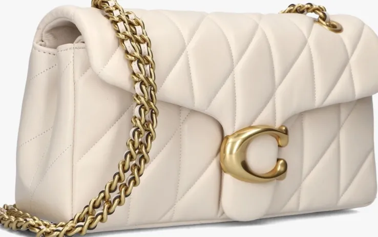 beige coach schoudertas tabby 26 1