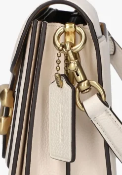 beige coach schoudertas tabby 26