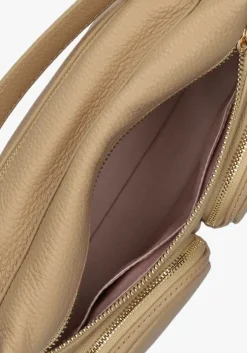 beige coccinelle schoudertas hyle