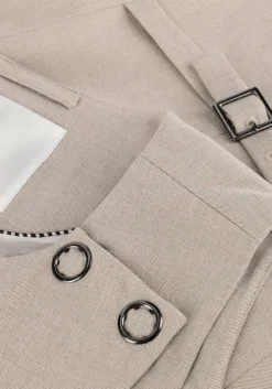 beige co'couture gilet vidacc wrap vest