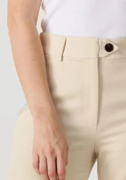 beige co'couture pantalon vola long wide pant
