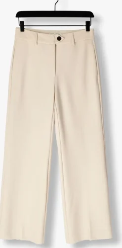 beige co'couture pantalon vola long wide pant