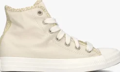 beige converse hoge sneakers chuck taylor all star