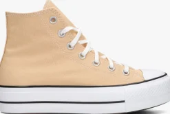 beige converse hoge sneakers chuck taylor all star lift hi