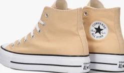 beige converse hoge sneakers chuck taylor all star lift hi