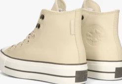 beige converse hoge sneakers chuck taylor all star lift hi