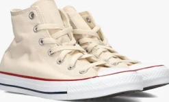 beige converse hoge sneakers chuck taylor all star classic