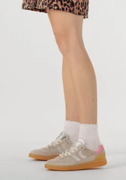 beige coolway lage sneakers goal