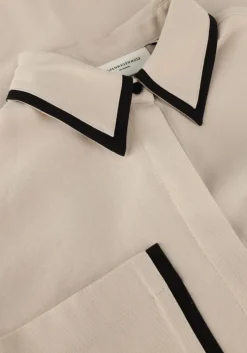 beige copenhagen muse midi jurk si shirt dress