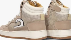 beige cruyff junior hoge sneakers campo high
