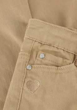 beige daily7 flared broek 2400 flared fit