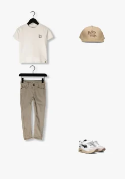 beige daily7 skinny jeans twill pants skinny fit