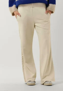 beige 10days wijde broek folded waistband jogger